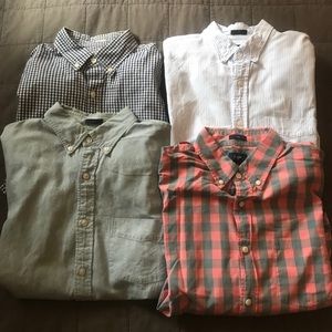 Bundle of J.Crew casual button down shirts